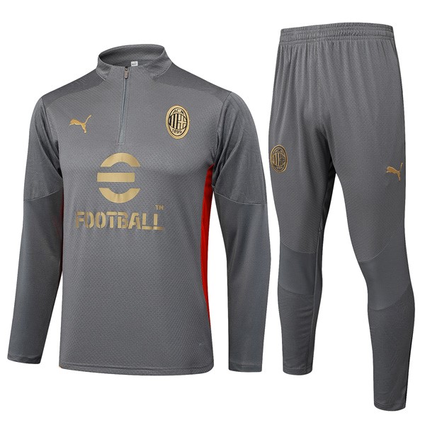 Sudadera De Training AC Milan 2024/25 Gris